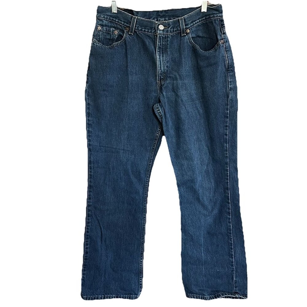VTG Womens Levis 515 Denim Jeans Size 14 Mis Boot Cut Lower Rise MEAS 32"x30" US